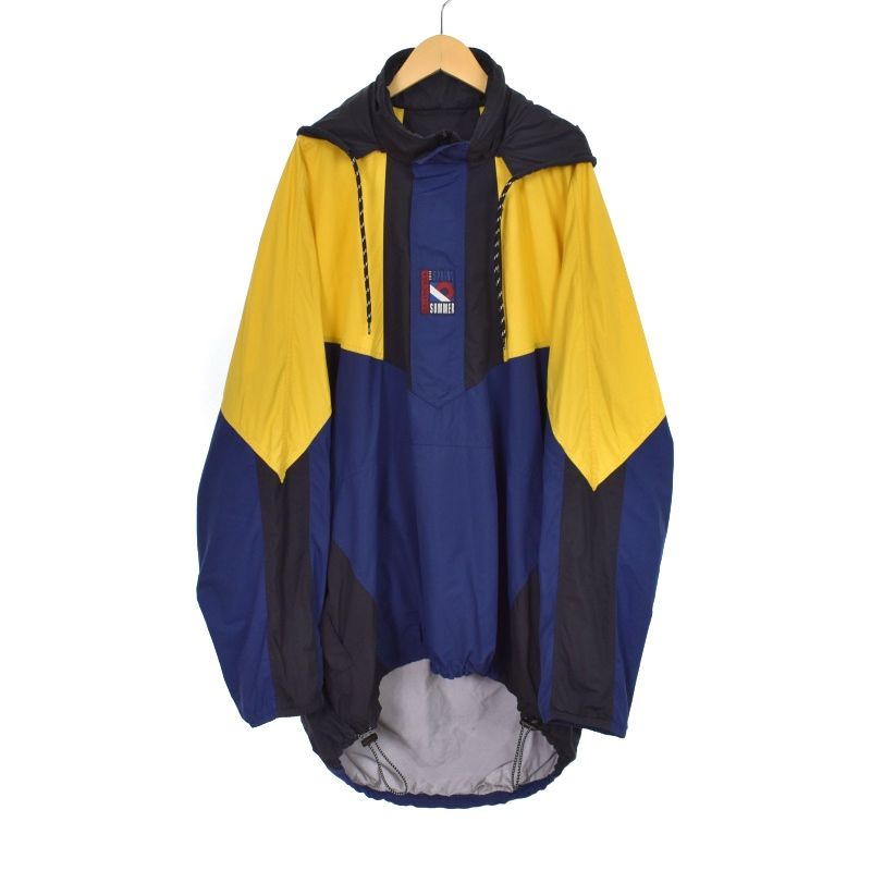 バレンシアガ BALENCIAGA 18AW ダブルヘム ハーフジップ ウインド 