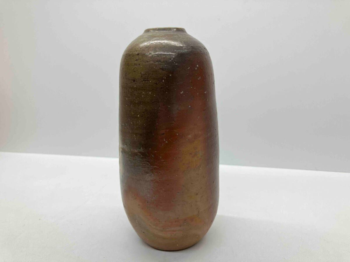 安東利喜 備前焼 花入 花瓶 箱あり - メルカリ