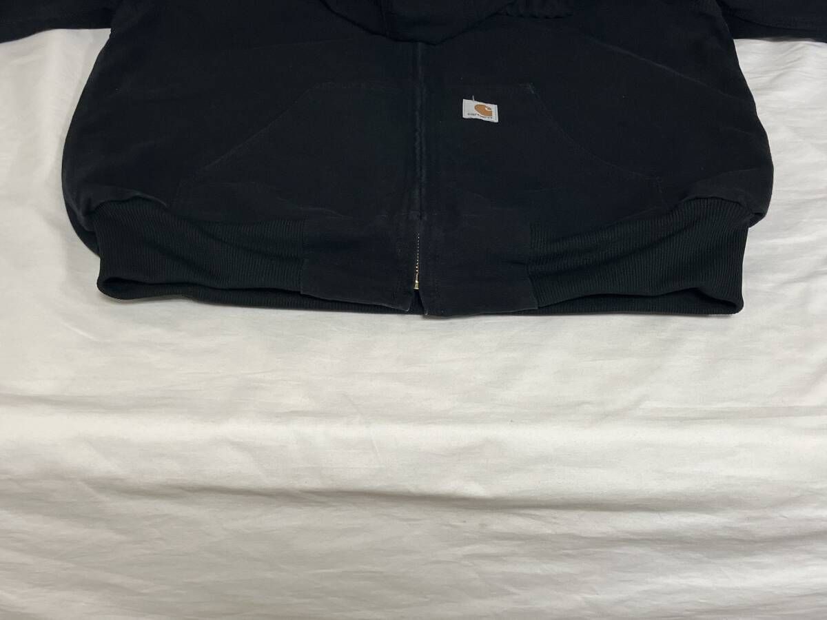 Carhartt アクティブジャケット ブラック Mサイズ J131 USA製 裏