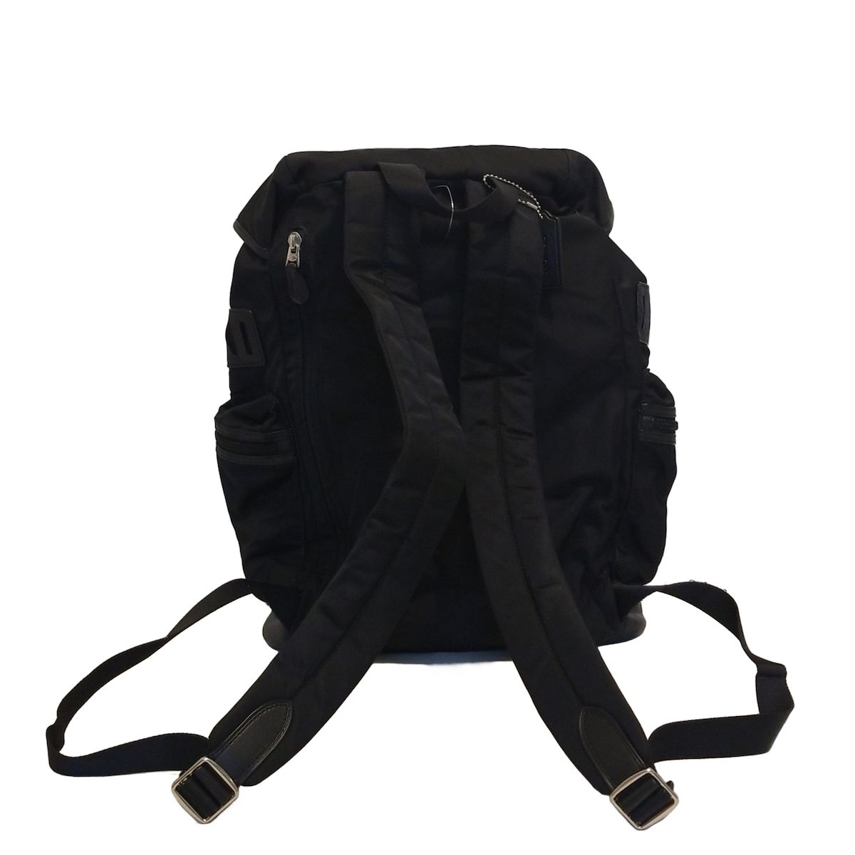 COACH コーチ F71884 ロゴ型押し リュック ブルー×ブラック COACH コーチ F71884 ロゴ型押し リュック ブルー×ブラック