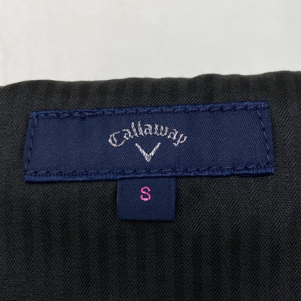 サイズ：S CALLAWAY キャロウェイ 2024年モデル ロゴ刺繍 ストレッチスカート  ブラック系 [240101430307] ゴルフウェア レディース ストスト CALLAWAY キャロウェイ 2024年モデル ロゴ刺繍 ストレッチ
