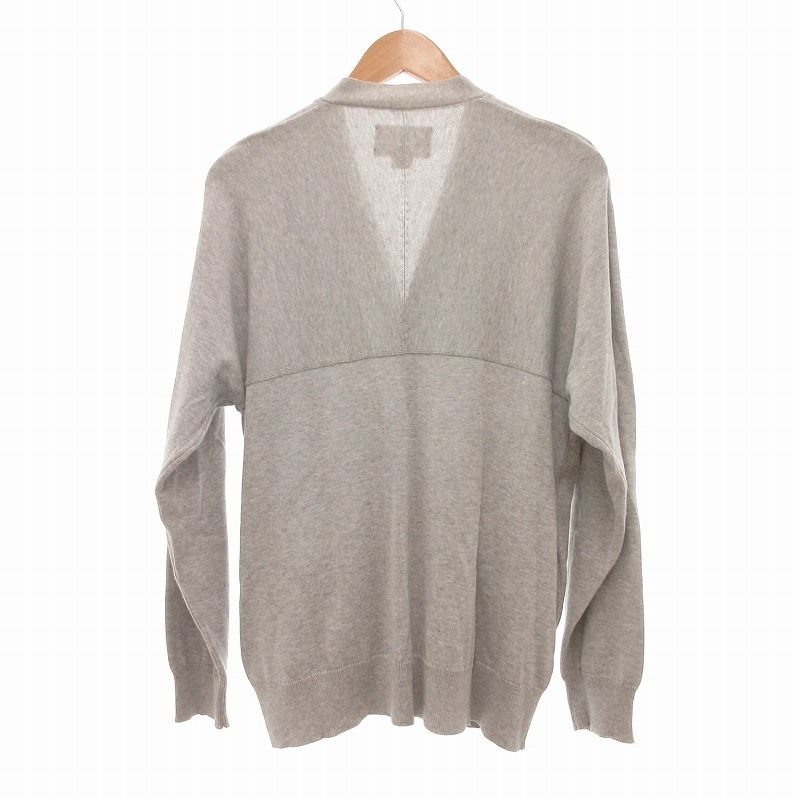 nanamica｜カーディガン｜S｜グレー Nanamica Kodenshi Sweat Cardigan Heather Grey | Cultizm