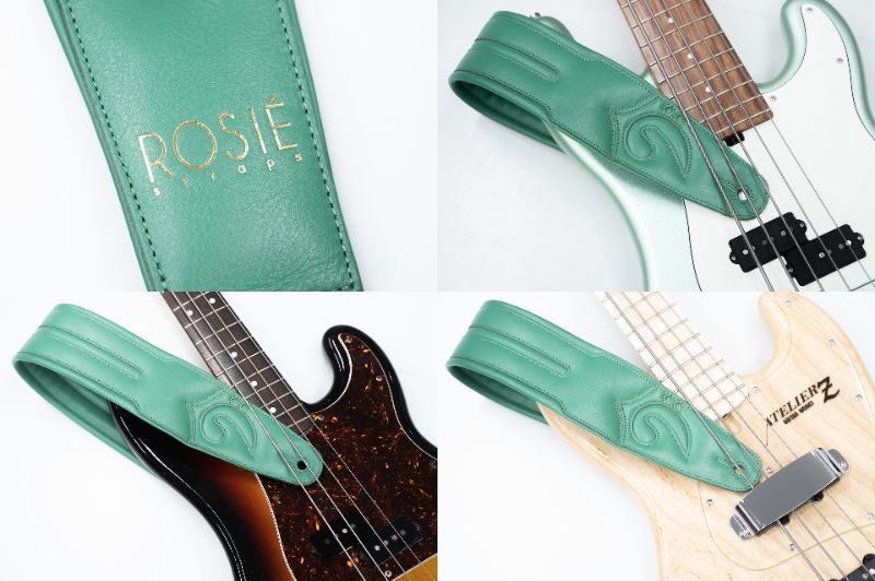 new】ROSIÉ / ROSIE straps Pastel Limited Collection Green 3.0inch