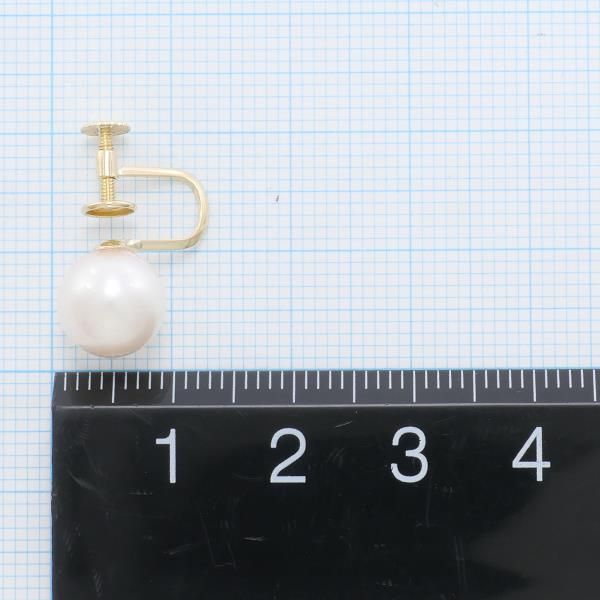 K18YG イヤリング パール 総重量約3.0g - メルカリ