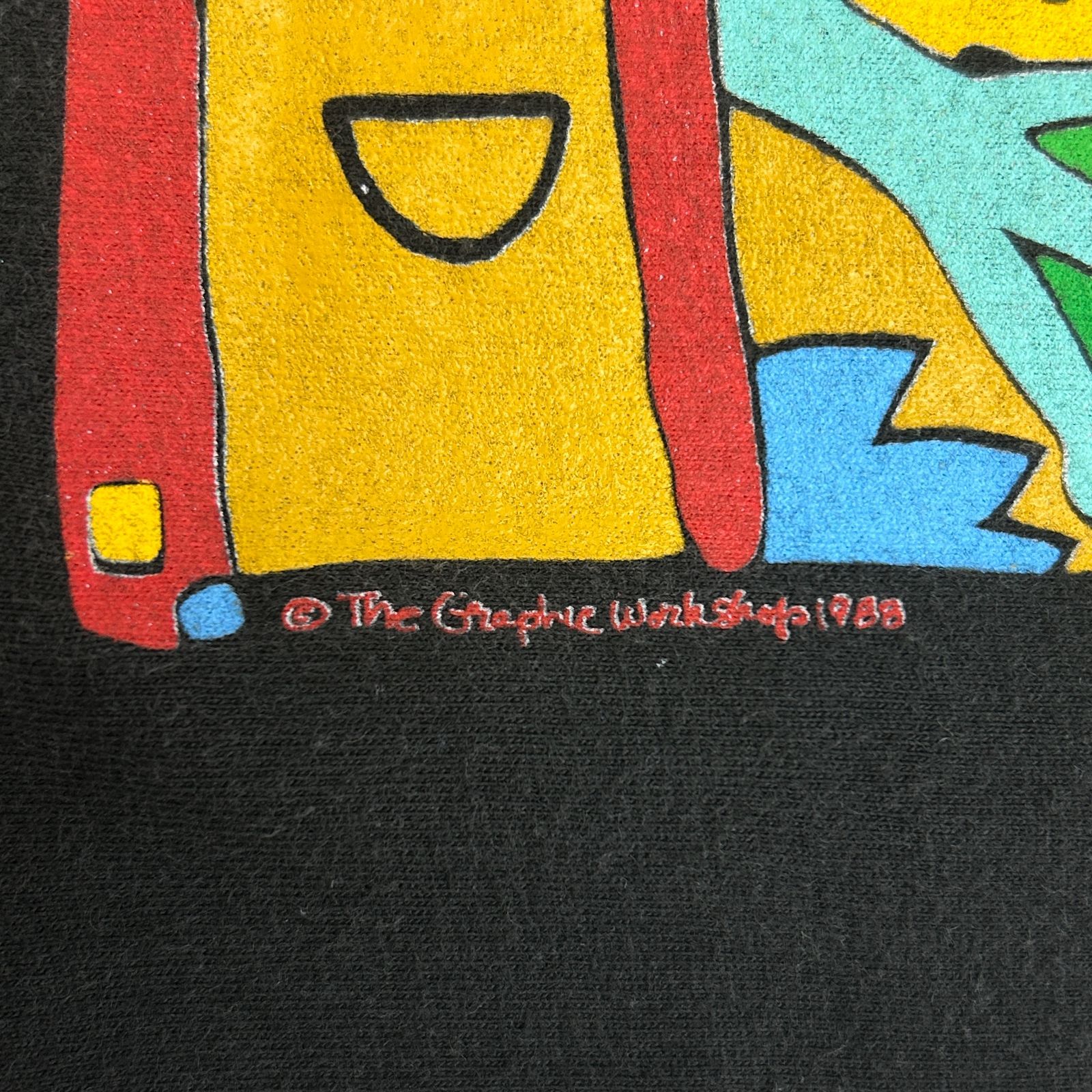 Hanes ヘインズ USA製 シングルステッチ THE RAIN FOREST 80s 88