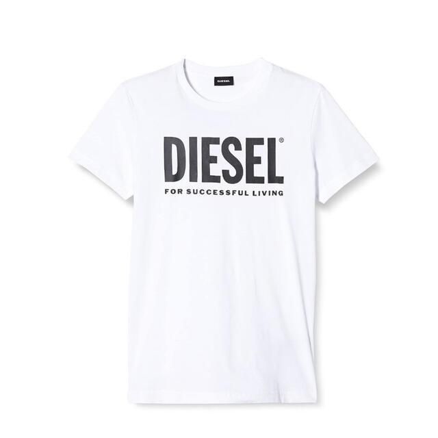 ディーゼルDIESEL Tシャツ L ロゴ　半袖　ホワイト ディーゼル