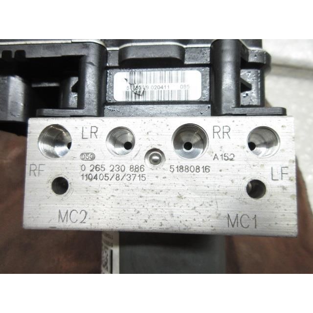 2012年 フィアット 500 ABA-31212 ABSアクチュエーター 0265230886