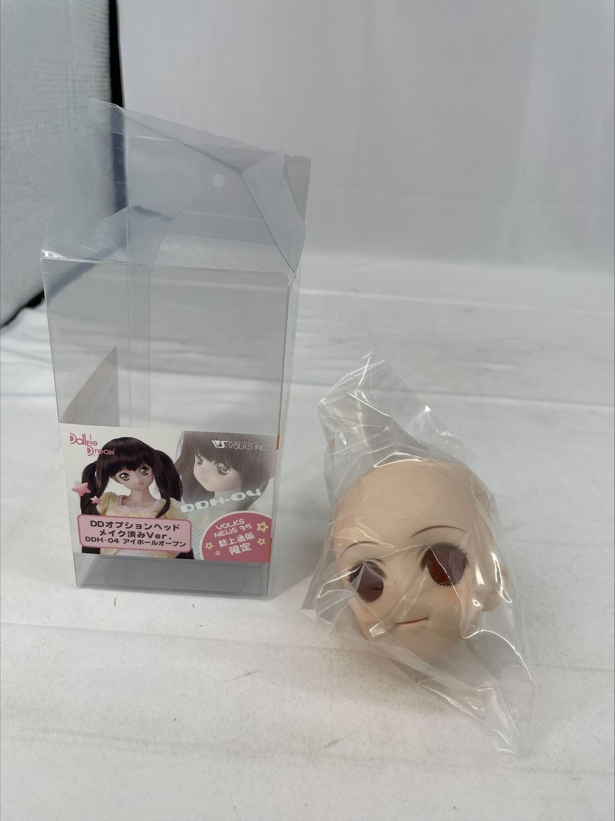ドールパーツ】DDオプションヘッド メイク済み 『DDH-04 アイ