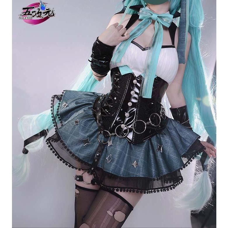 新品 ICOS 初音ミク×ラスカル コラボ2023 コスプレ衣装 コスチューム