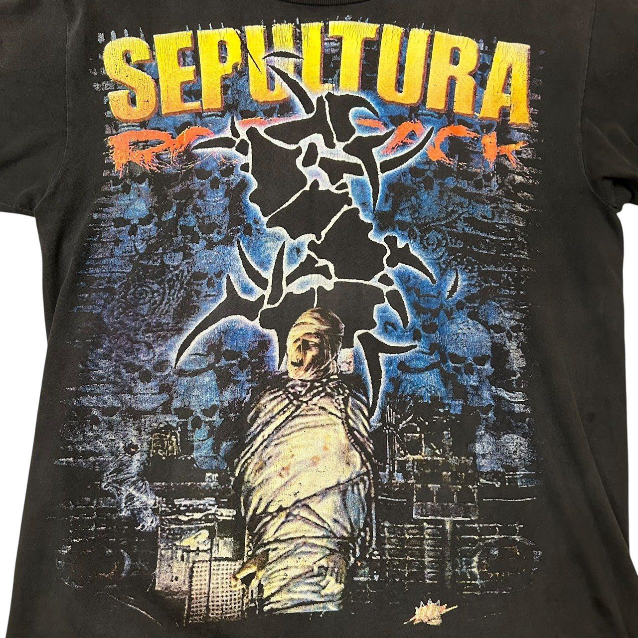 専用Sepultura ヴィンテージ tシャツ レディース] 1990s ヴィンテージ SEPULTURA プリントTシャツ