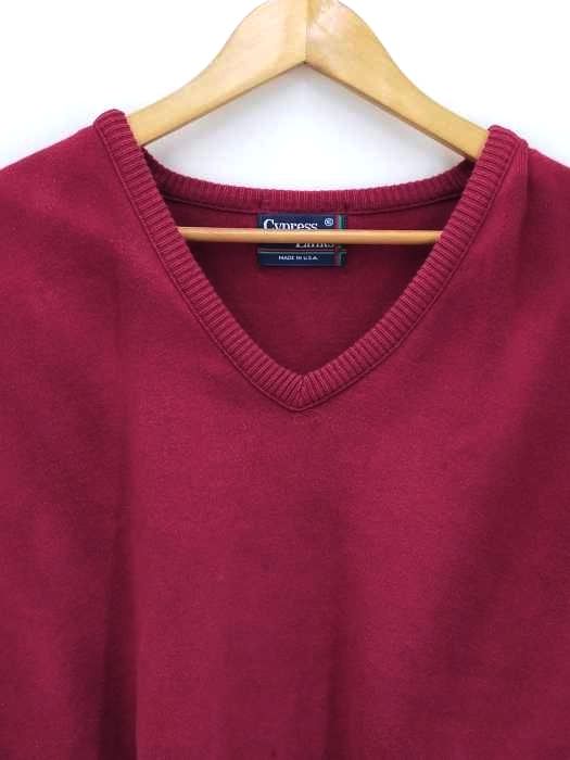 ユーズドフルギ USED古着 コットンニットベスト メンズ JPN：XL