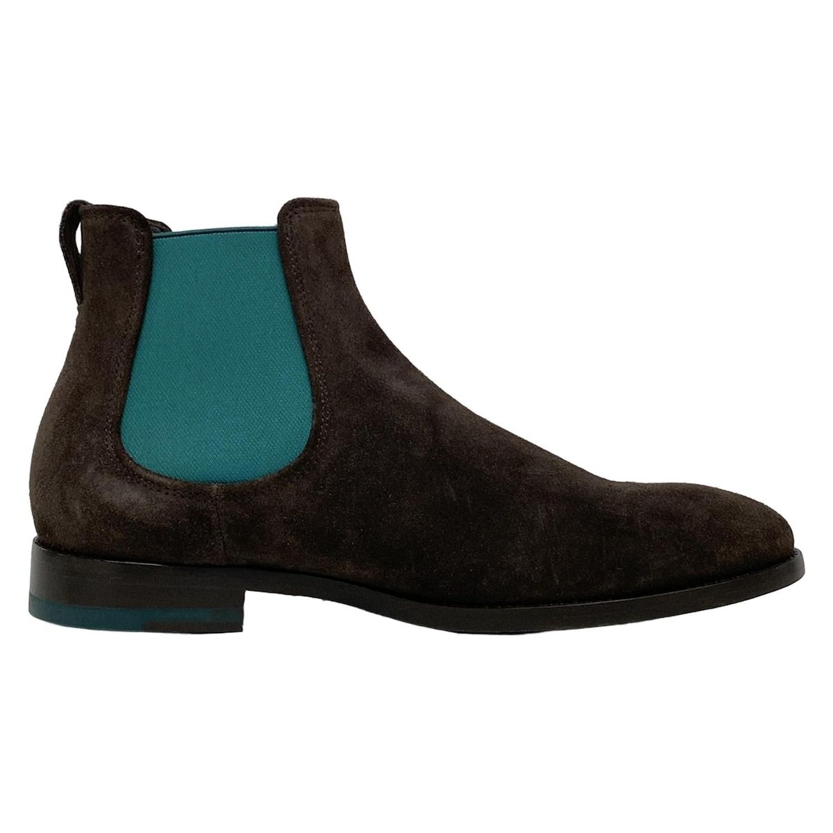 【美品】ポールスミス　ショートブーツ PaulSmith(ポールスミス) ショートブーツ 7 メンズ美品 - ダーク