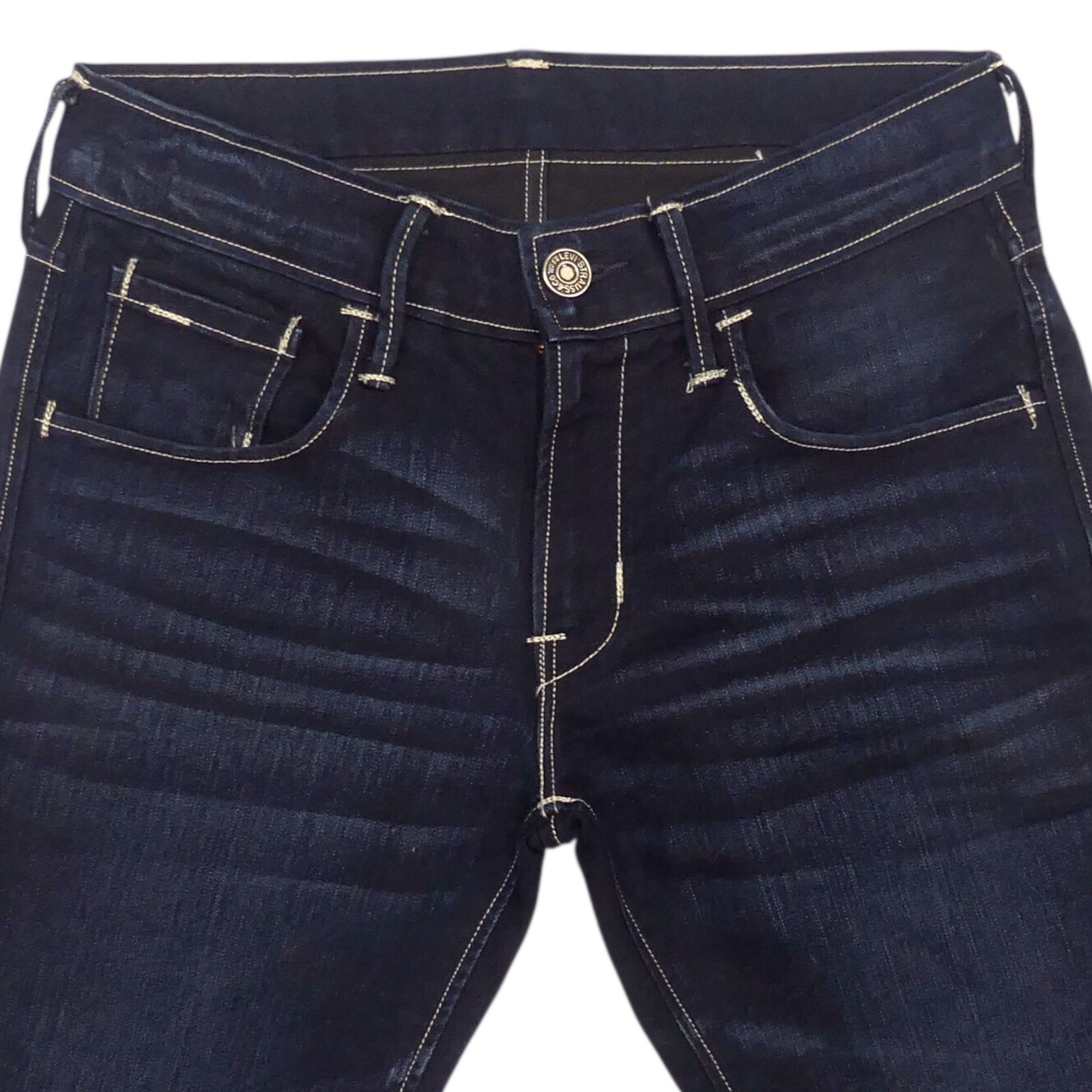 即決 LEVI'S リーバイス 511 スキニー ジーンズ ジーパン デニムパンツ メンズ W30 ウエスト約82㎝ Mサイズ 濃紺 ネイビー 即決☆リーバイス511☆W30 限定 スリムストレートジーンズ Levis