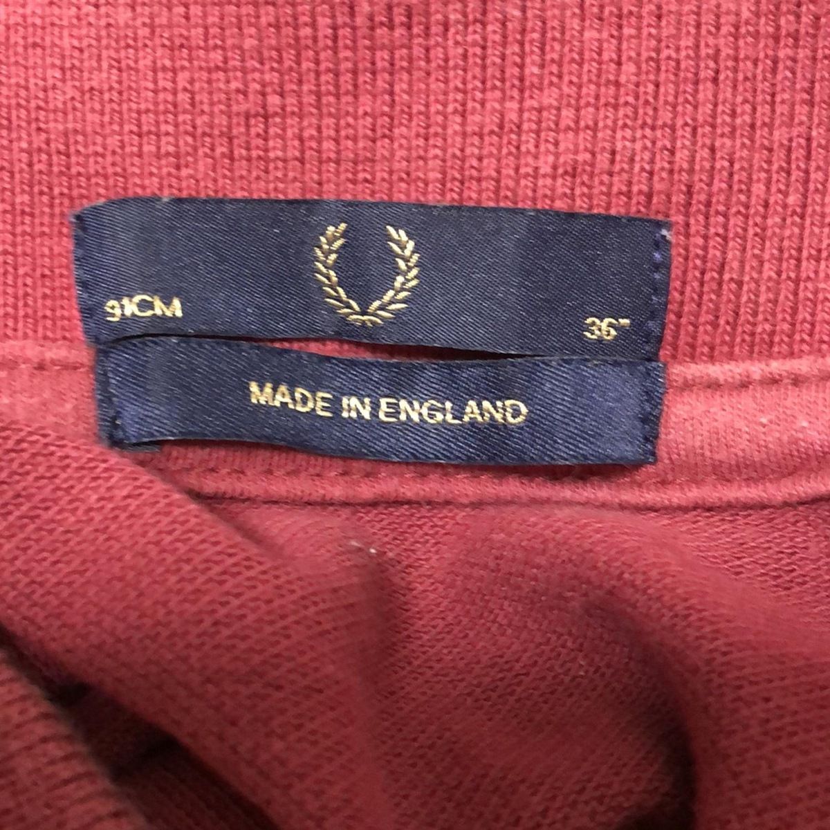 FRED PERRY(フレッドペリー) 半袖ポロシャツ サイズ36 S メンズ