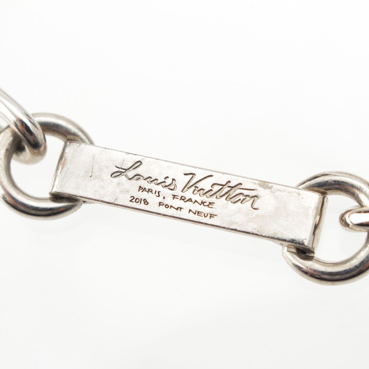 鑑定済・美品 ルイヴィトン ブラスレ LVステープルエディション ブレスレット ルイヴィトン ブラスレ LVステープルエディション ブレスレット
