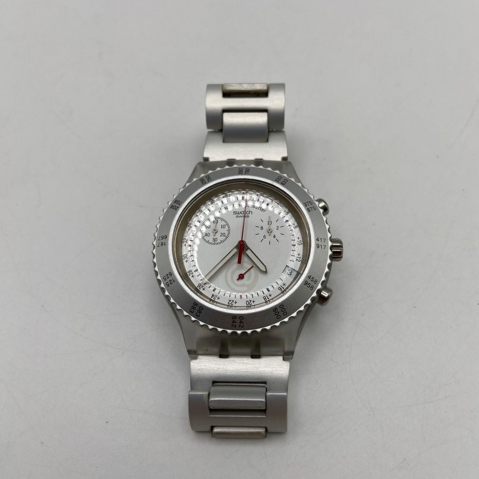 swatch IRONY スウォッチ アイロニー 腕時計 クォーツ クロノグラフ 
