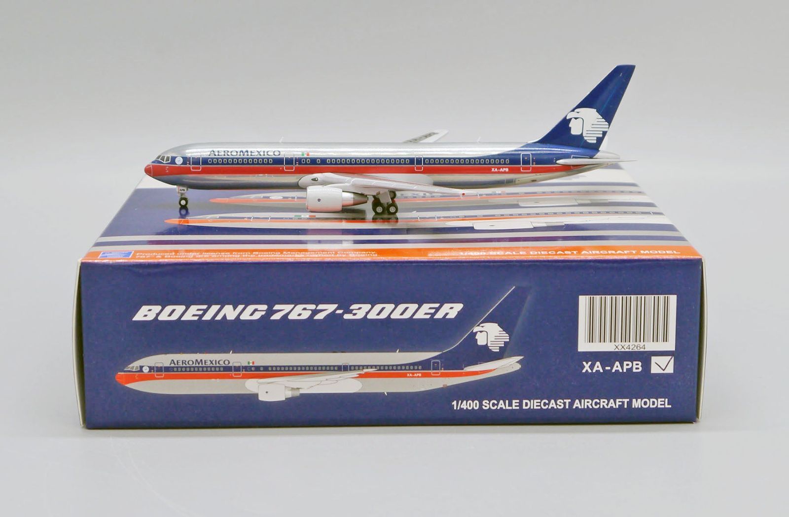 アエロメヒコ航空 767-300ER XA-APB 1/400 アエロメヒコ航空 767-300ER XA-APB 1/400 - メルカリ