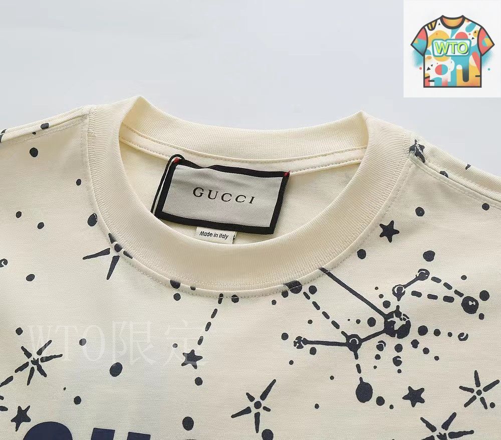 今日WTO】Gucci 春夏 ユニセックス 植?ロゴ T シャツ-IX64