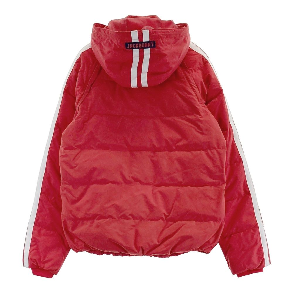 サイズ 1 JACK BUNNY ジャックバニー 2WAY フード付 ダウンジャケット レッド系 240101515016 ゴルフウェア レディース ストスト