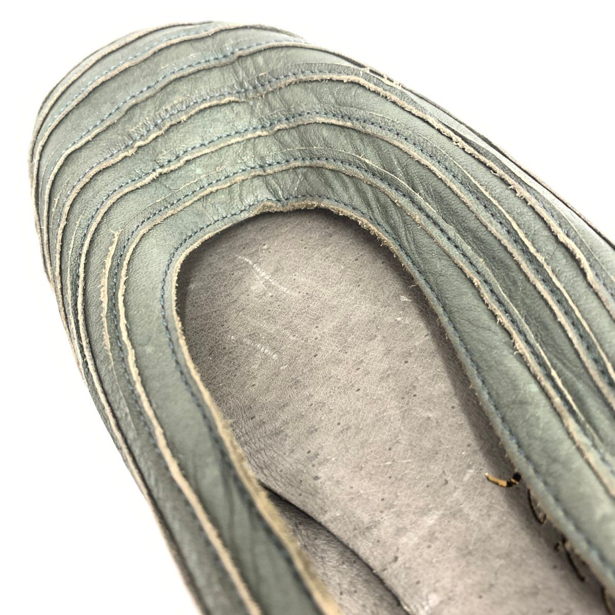 Jurgen Lehl ヨーガンレール 表記サイズ:23 ぐるぐるステッチシューズ