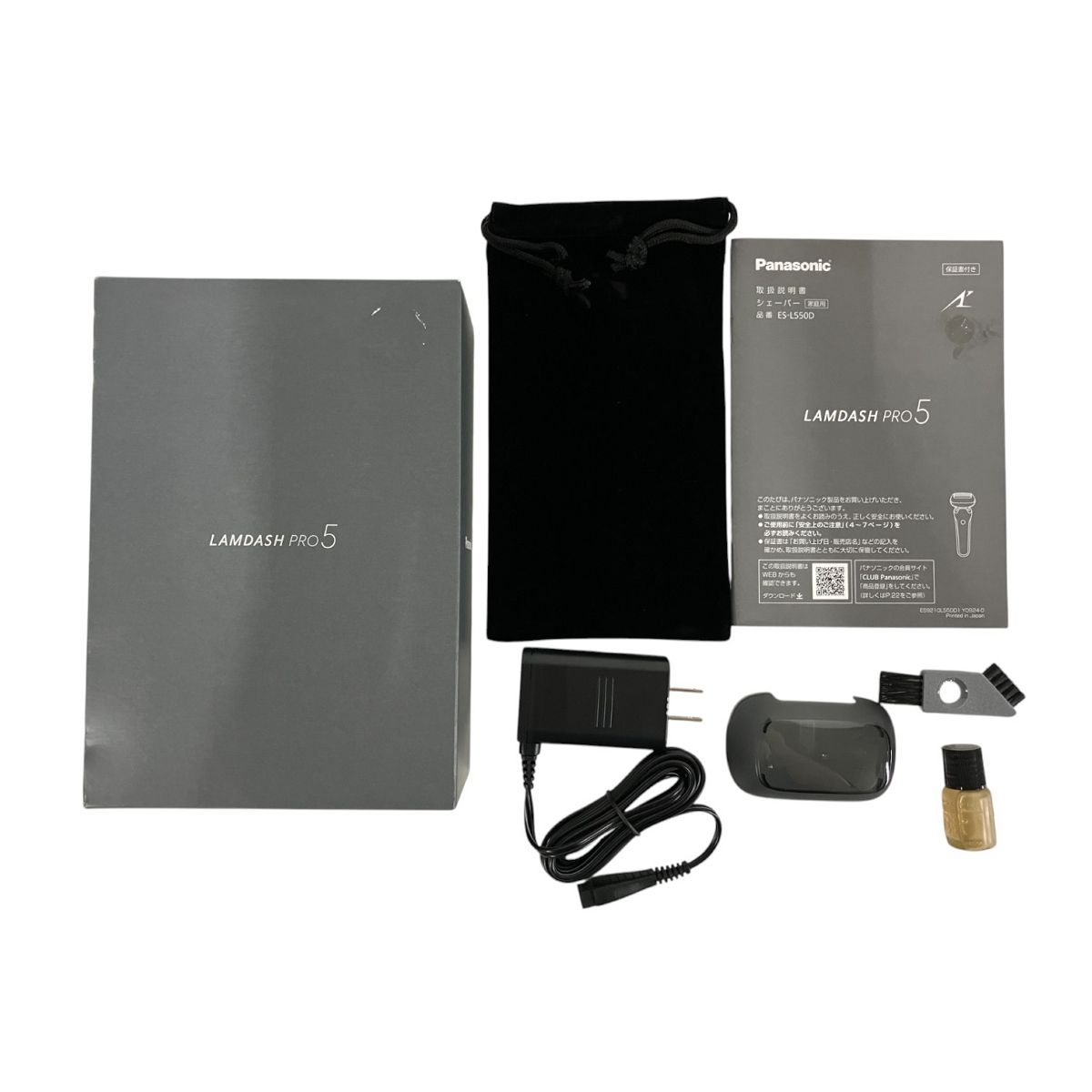 Panasonic LAMDASH PRO5 ES-L550D-K ラムダッシュ シェーバー 5