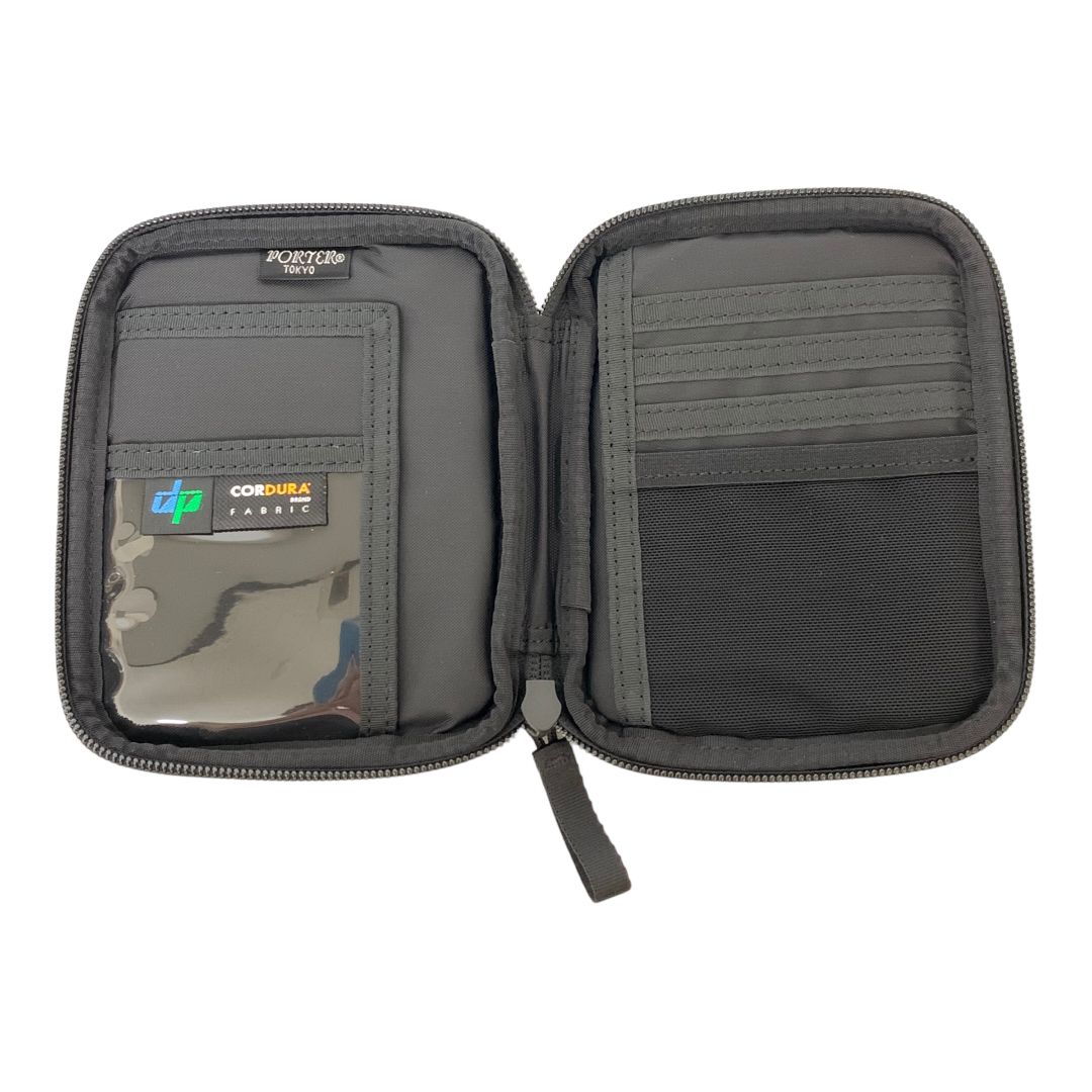 【中古】［PORTER]［ポーター] パスポートホルダー PORTER ポーター 吉田カバン パスポートケース 黒 USED 中古 店舗併売