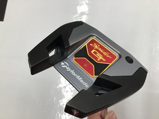 テーラーメイド Spider GT SILVER シングルベンド 33インチ パター PT スチール フレックスその他 メンズ 男性用 右利き 右用 Cランク ゴルフクラブ