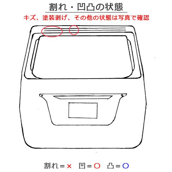セレナ C28/NC28/FC28/FNC28 e-POWER/GC28/GFC28 純正 リアゲート