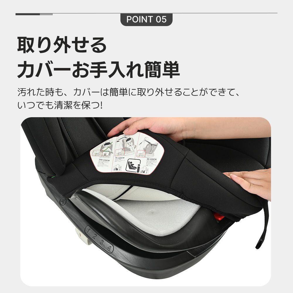 超広いキャノピー付き