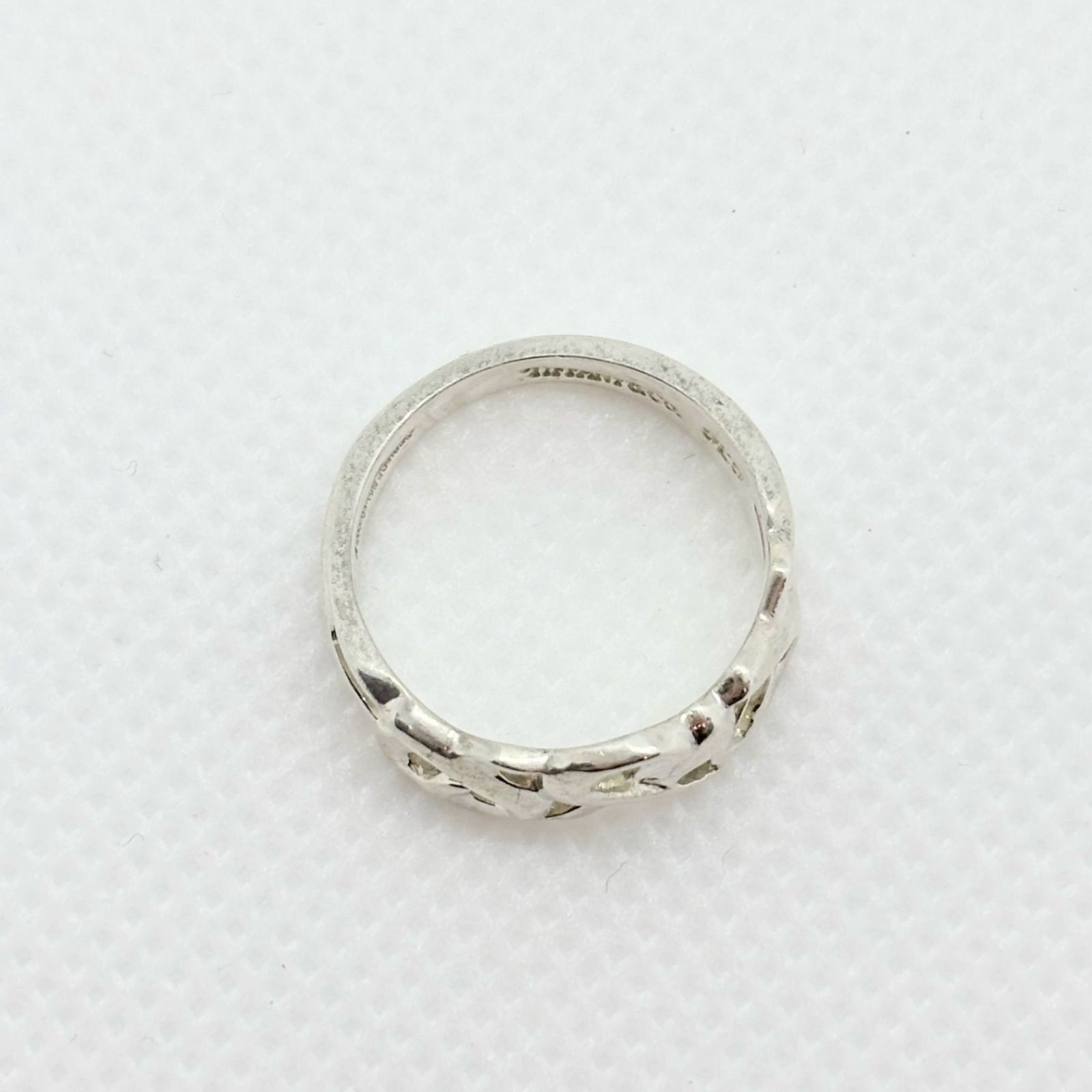 Tiffany&Co. ティファニー トリプル ラビングハート リング シルバー 