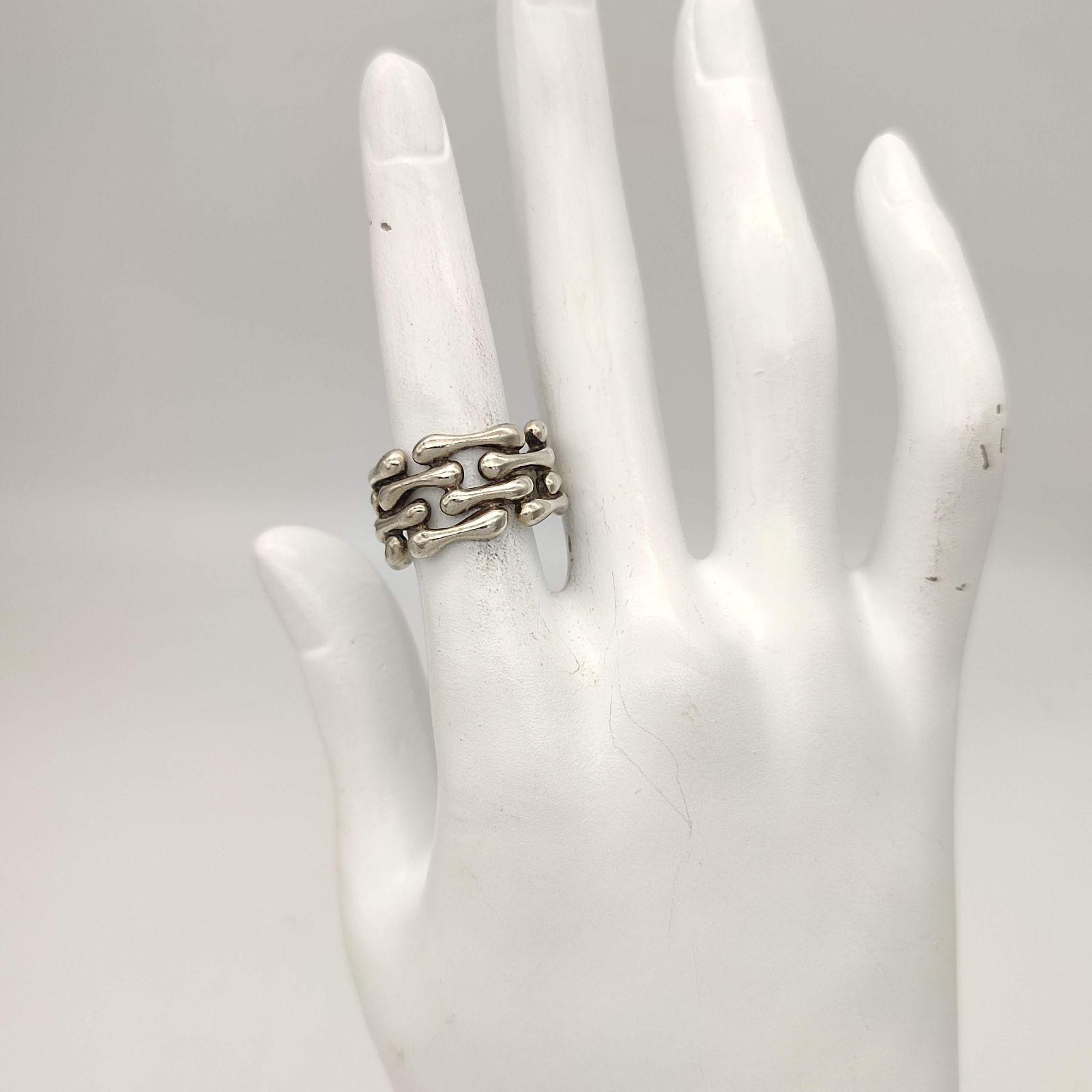 美品】ボーンリング SILVER シルバー925 10号 CRAZY PIG - 美品 美品】ボーンリング SILVER シルバー925 10号 CRAZY PIG - 美品