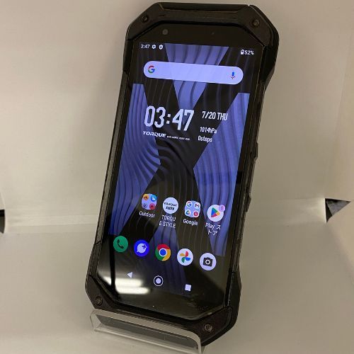 ☆【訳あり品】au TORQUE 5G KYG01 ブラック SIMロック解除済【保証