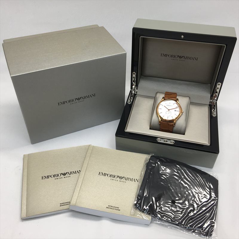 ▽▽EMPORIO ARMANI エンポリオアルマーニ メンズ腕時計 クオーツ サブ