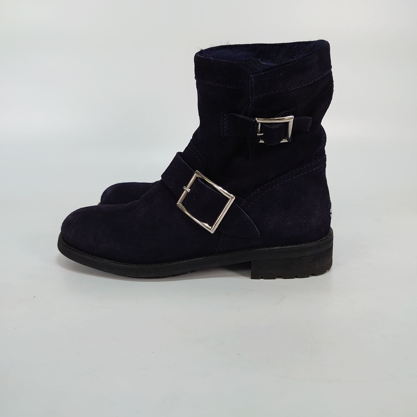 超美品】JIMMY CHOO ジミーチュウ ブーティ ショートブーツ 超美品】JIMMY CHOO ジミーチュウ ブーティ ショートブーツ