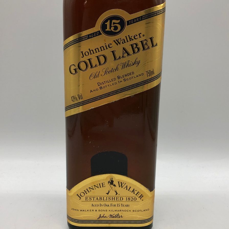 ジョニーウォーカー 15年 ゴールドラベル 750ml【O2】 - メルカリ