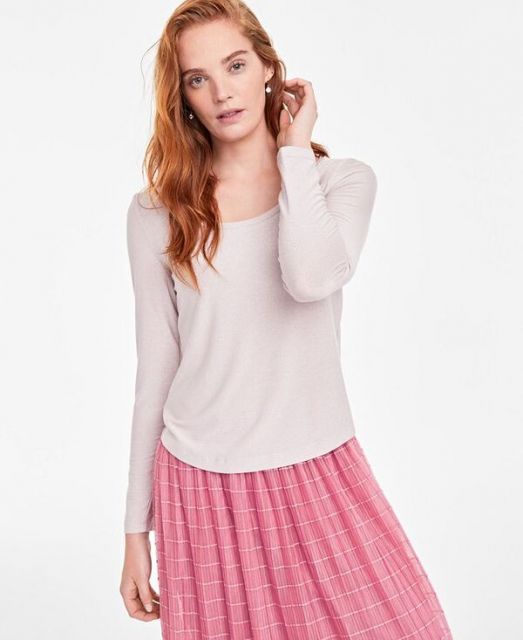 トップス S 送料無料】 On 34th レディース シャツ トップス Women's Scoop