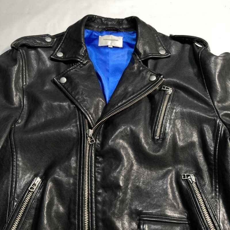 CHORD NUMBER EIGHT☆完売☆W RIDERS JACKET☆希少サイズL☆羊革
