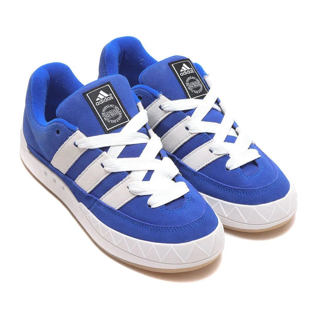 未使用品 adidas ADIMATIC atmos Blue BOLD BLUE/CRYSTAL アディダス アディマティック アトモス ブルー  US7.5 25.5cm - メルカリ