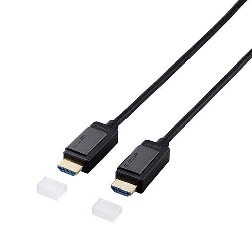 エレコム 長尺HDMIケーブル|アクティブオプティカル|4K対応|無給電タイプ|30m DH-HDLOA30BK
