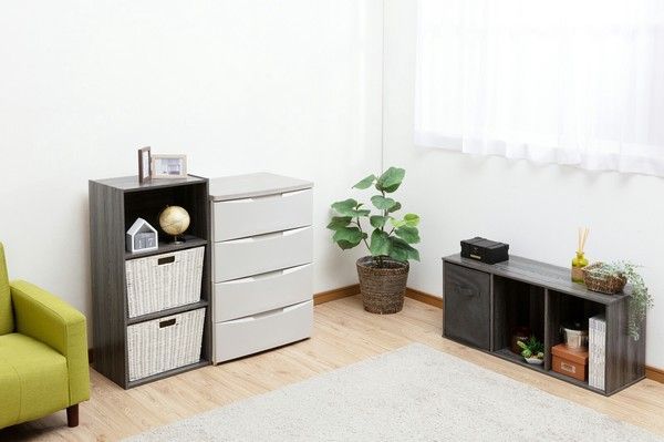 アイリスオーヤマ 収納・家具 リビング収納】 デザインウッドトップ