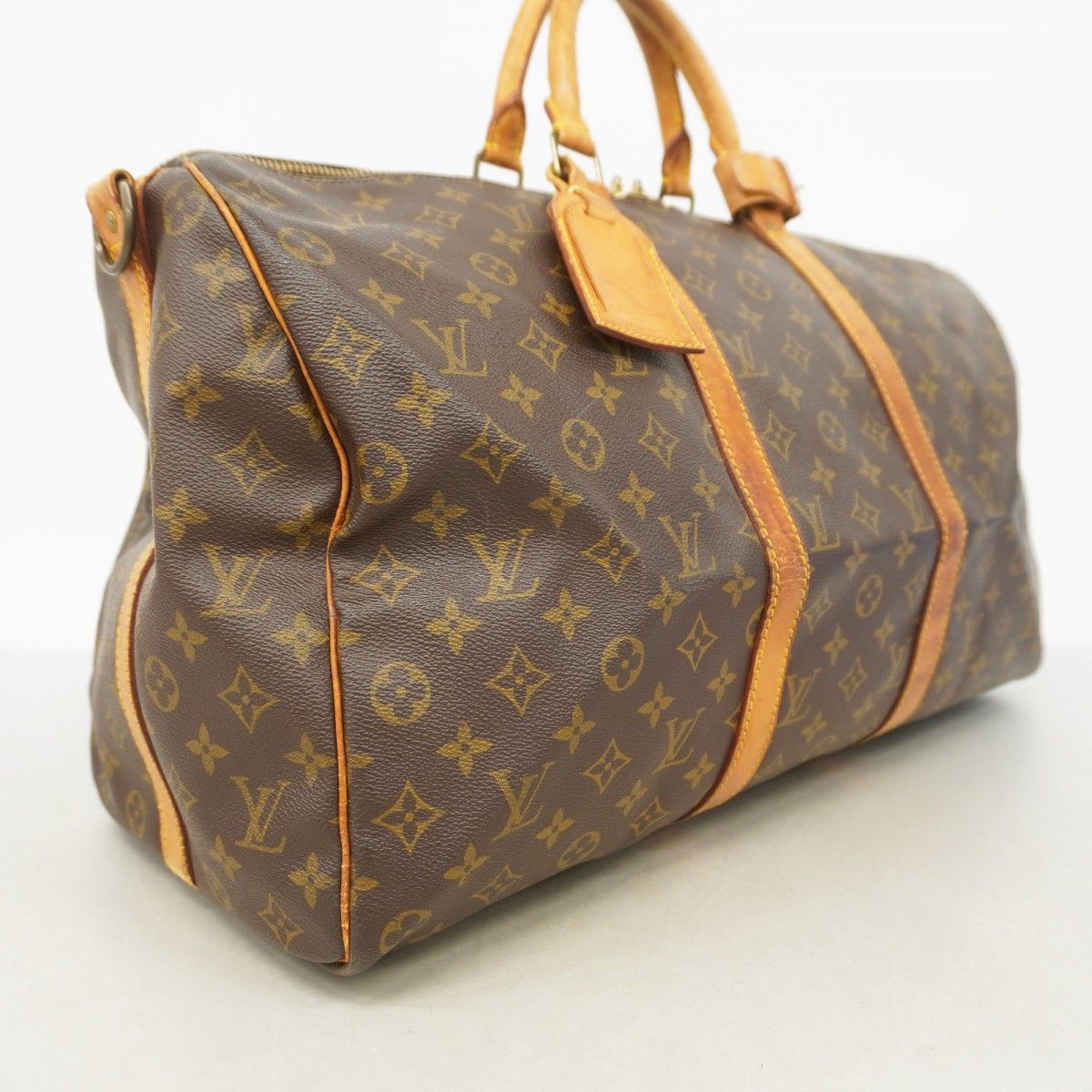5ib2172-h ルイヴィトン ボストンバッグ モノグラム キーポルバンドリエール50 M41416 ブラウン メンズ レディース ユニセックス