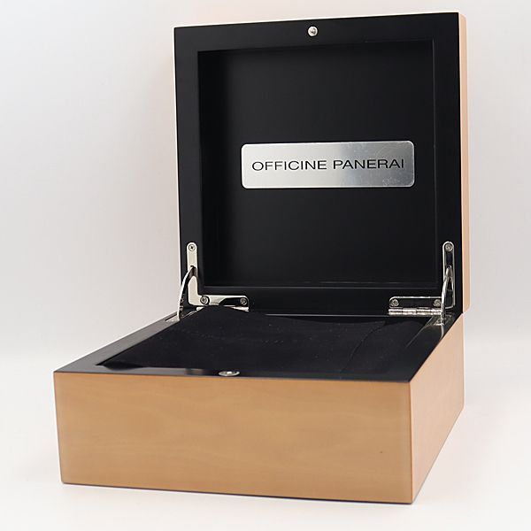 美品 パネライ 空箱 腕時計用 ブラック メンズ/レディース腕時計用 OGH