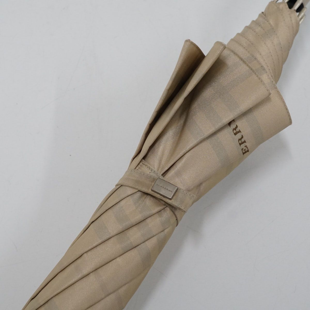 傘 BURBERRY バーバリー USED品 ベージュ 定番チェック 高級