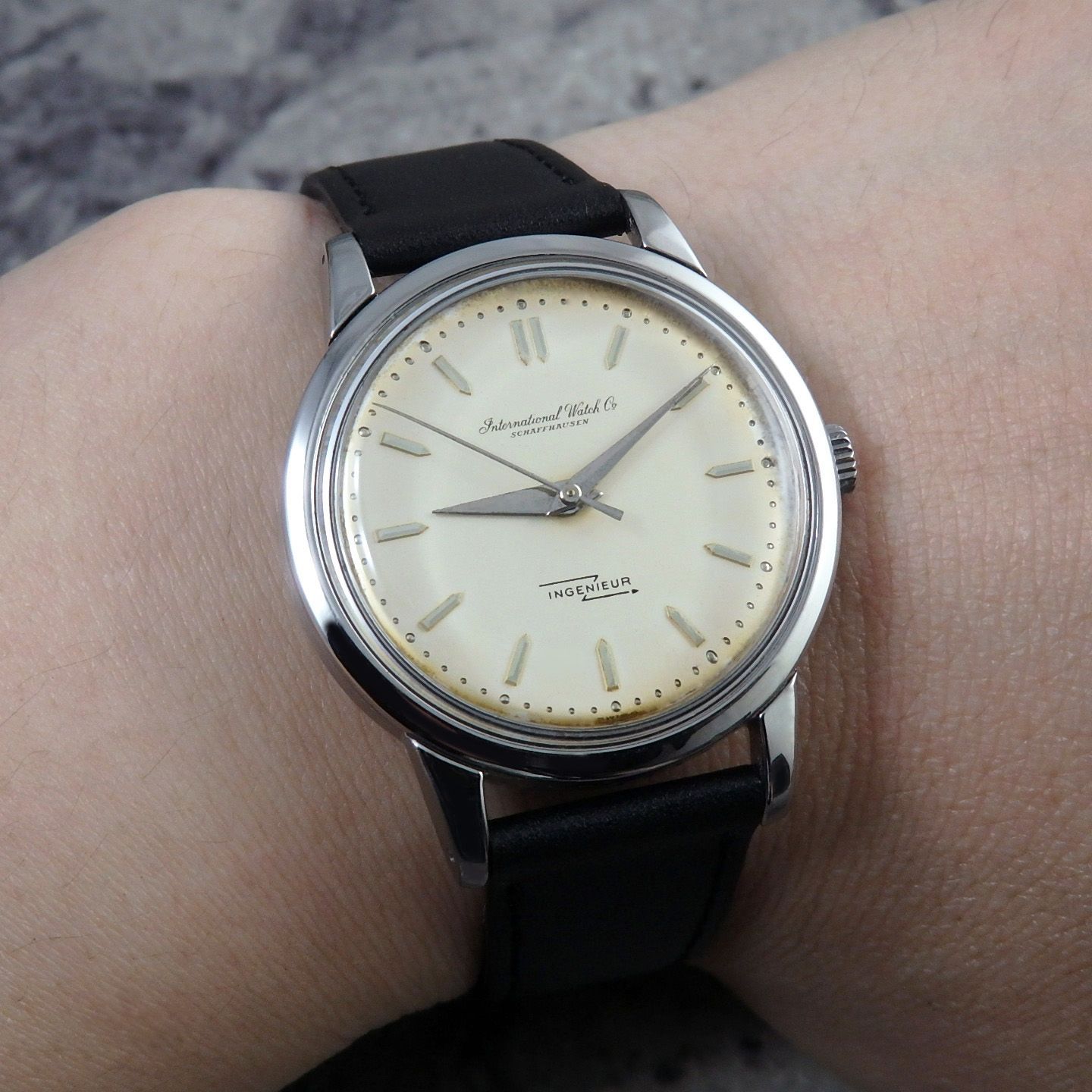 IWC インヂュニア ノンデイト 1960年製 ファースト Ref.666 Cal.853 