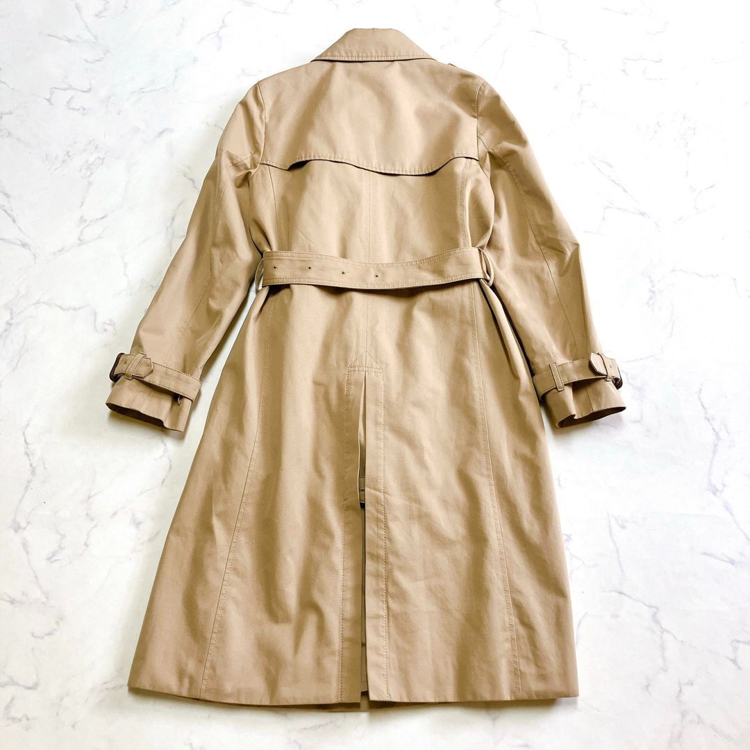 美品✨マッキントッシュ トレンチコート ライナー付 ハウスチェック ベージュ38 マッキントッシュ フィロソフィーMACKINTOSH PHILOSOPHY チェック