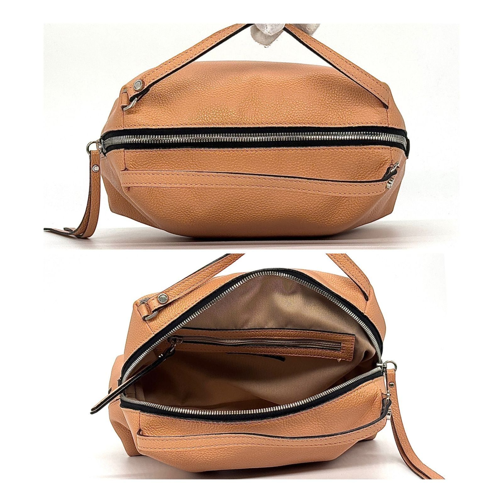 GIANNI CHIARINI ショルダーバッグ キャメルベージュ レディース 気取らない上品さ✨】 GIANNI CHIARINI ジャンニキャリーニ