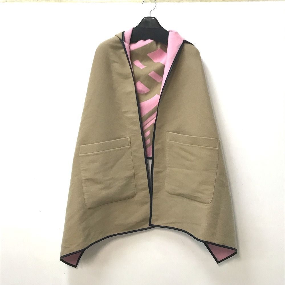 BURBERRY バーバリー ポンチョ ロゴグラフィック ケープ 8022773
