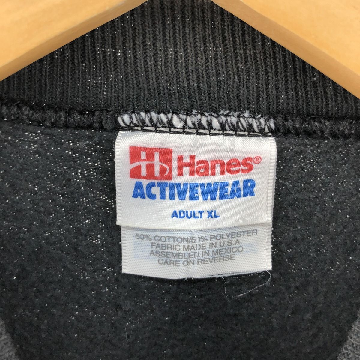 古着 90~00年代 ヘインズ Hanes ACTIVEWEAR プリントスウェット