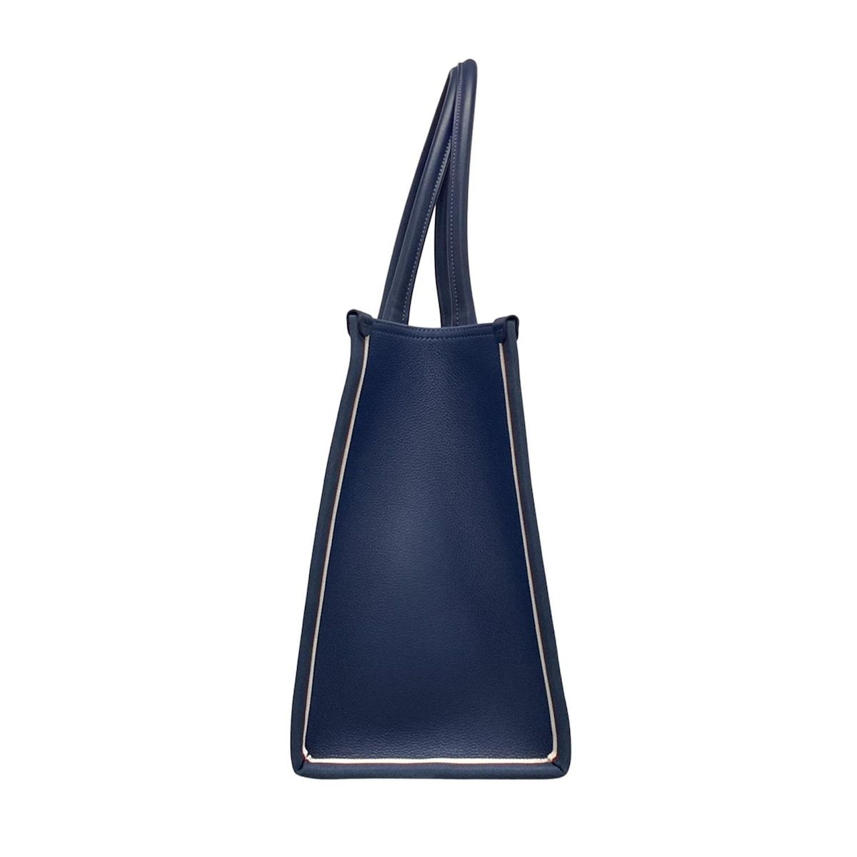 CHRISTIAN LOUBOUTIN クリスチャンルブタン トートバッグ ナストロルビ ネイビー×レッド×白 レザー