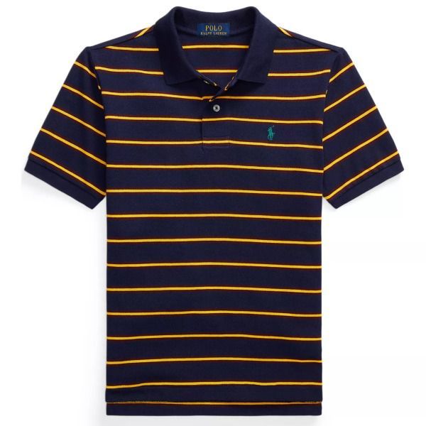 ラルフローレン サンドボーダー半袖ポロシャツ